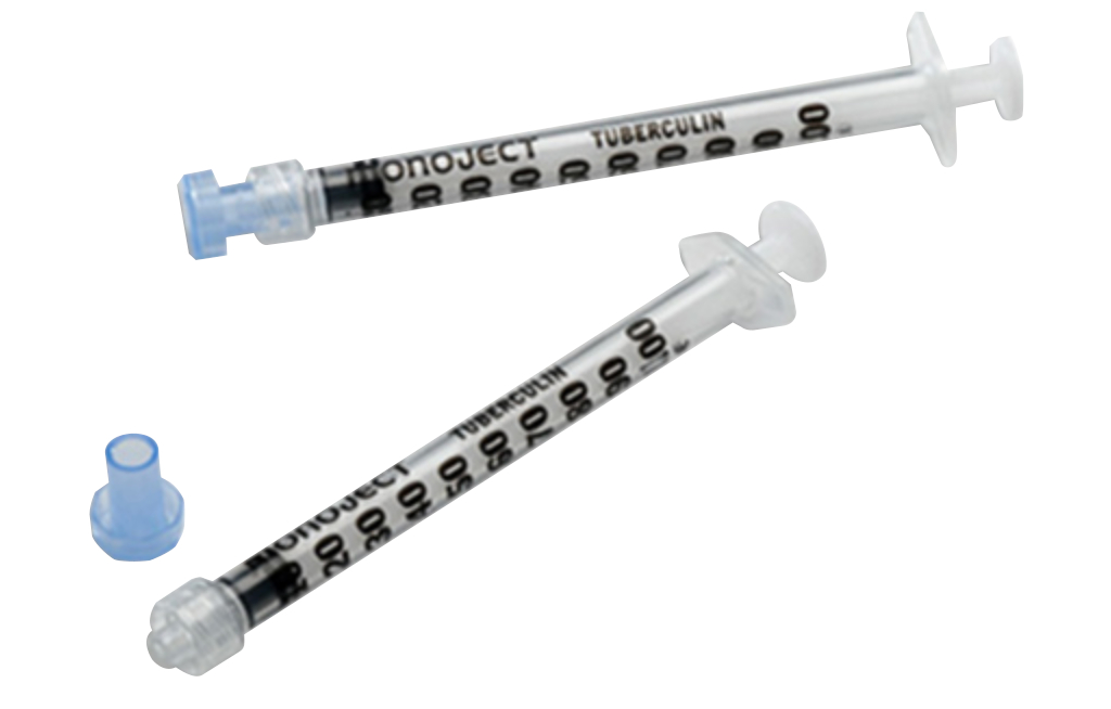 Monoject™ Luer Lock Tip Insulin Syringe, 1ML, Sterile, 240/CS
