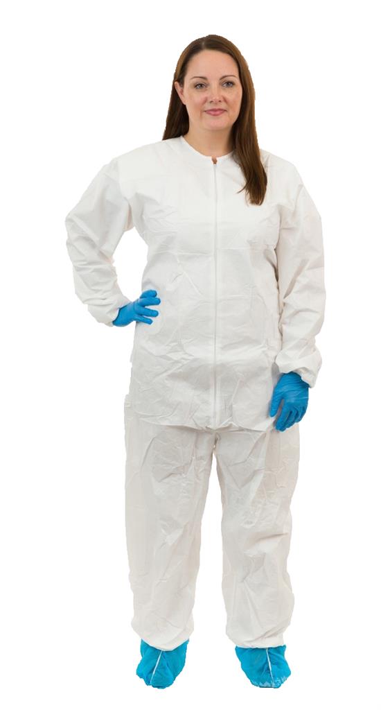 GammaGuard® CE, Sterile Coverall, Tunnelized Elastic Wrist & Ankle, Serged Seam, XL, 25/CS