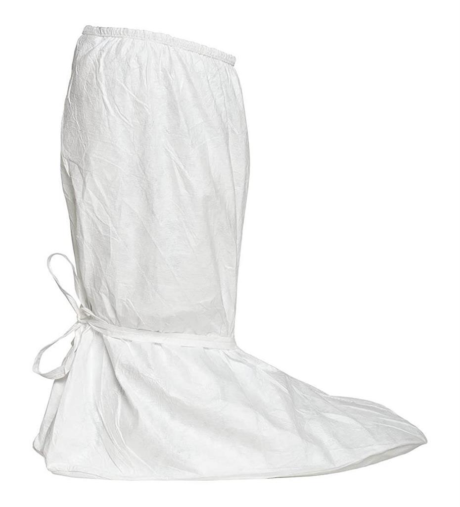 Boot Cover, Bound Seams, Ankle Tie, 18", Clean and Sterile, Small, 100/CS
