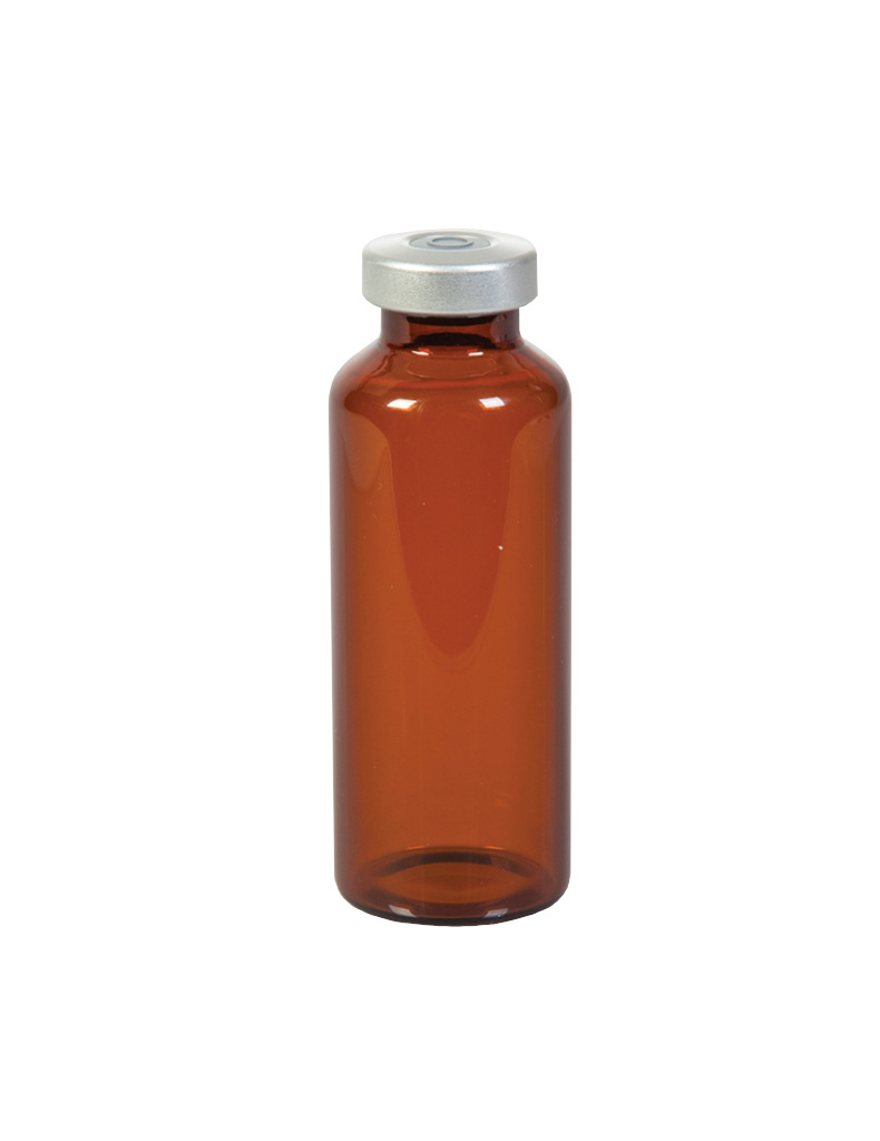 Sterile Empty Vial 30 ml, Amber 25/pack
