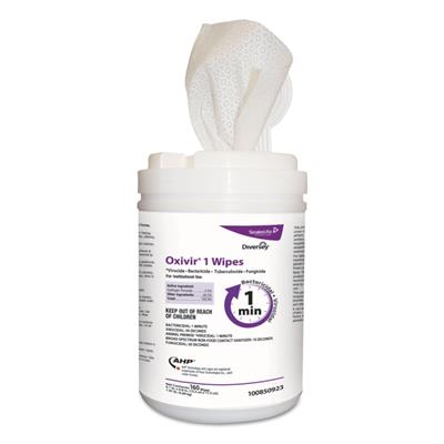 Surface Disinfectant Cleaner Oxivir® 1 Premoistened Wipe 160 Count Canister Disposable Scented