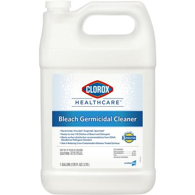 Clorox Healthcare 128 oz. Bleach Germicidal Cleaner Refill, 1/EA, 4/CS
