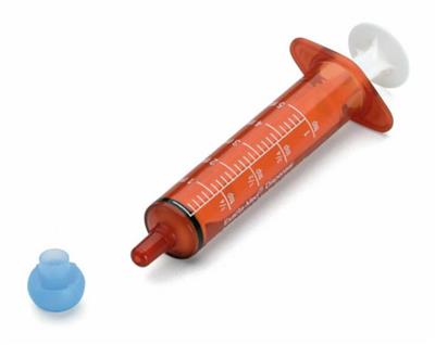 Baxter Amber Oral Dispenser Syringe Exacta-Med 10 mL Oral Tip 500/case
