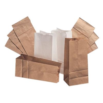 Grocery Bag General Supply Brown Kraft Paper 6 lbs. BAG, GROCERY NAT #6 (500/PK)