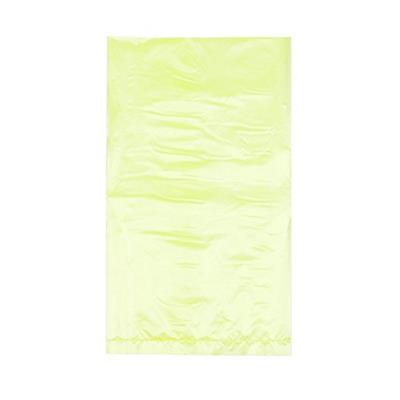 10" x 13" 0.6 mil Yellow HDPE Merchandise Bag, 1000/CS