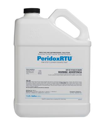 Cleaner, Peridox RTU,  1 Gallon, 4/CS