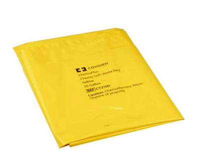 Chemotherapy Waste Bag 20 Gallon 4mil Yellow