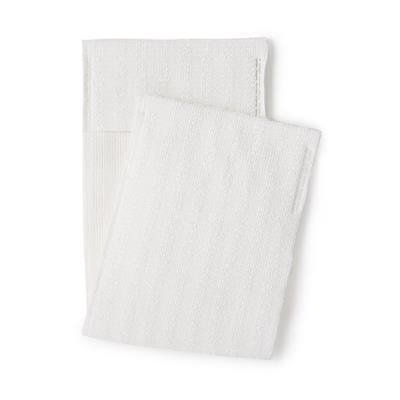 Cleanroom Wet / Dry Mop Pad MicroCinch™ White Microfiber Disposable, 8/EA 120/CS