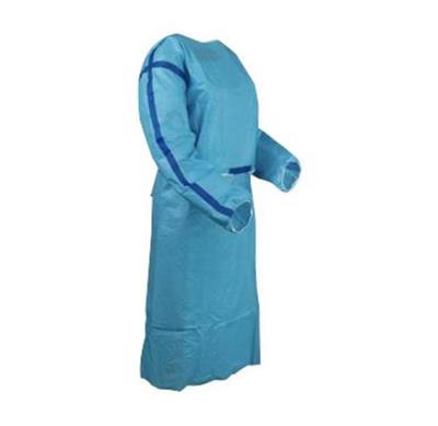 ISO Sterile Chemo Gown USP 800 Compliant, Level 3 impervious, Blue - Large, 1 Sterile Gown/Bag, 50 B