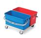 Double Bucket Chassis with Two 6 Gallon Buckets, 22 x 24 x 14 in