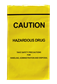 HAZARDOUS DRUG Bag 4X6 Yellow, 100/EA