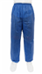 Blue SMS Soft Scrub Pants, Wide Elastic Waist, Open Ankle, Hip Pocket, L, 30/CS
