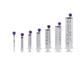 NeoConnect ENFit Syringe, Clear with Purple Markings, 0.5 mL, Case of 500