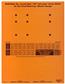 25 Dose Laser-Lid Covers For Oval Shape Medi-Cup Blister Orange, (1,000 Doses) 1/Pack 