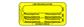 Line Tracing Label - Phenylephrine Neosynephrine Black Text on Yellow Background 1000/Labels/roll